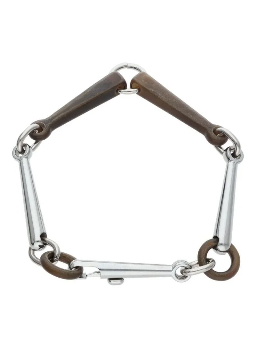 Hermes Mole Metal Buffalo Horn Bracelet